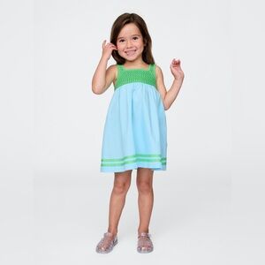 NWOT Gap Baby Toddler Crochet-Yoke Dress - 2T